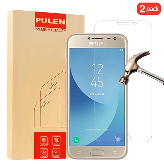 2 Pack Samsung Galaxy J2 Pro 2018 Screen Protector Pulen 03mm Slim And 9h Hardness Tempered Glass Anti Scratch Bubble Free Extreme Hardness