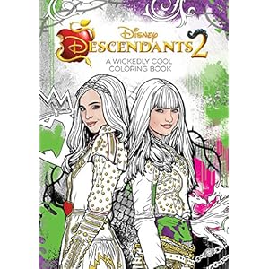 Descendants 2 A Wickedly Cool Coloring Book (Art of Coloring)