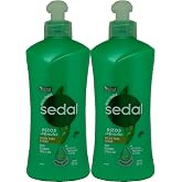 Sedal Curls Defined Hair Comb Cream with Coconut Oil, Provitamin B5, Elastin, 300ml, 2 Pack