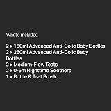 Tommee Tippee Advanced Anti-Colic Starter Set 150ml 260ml Bottles view 8