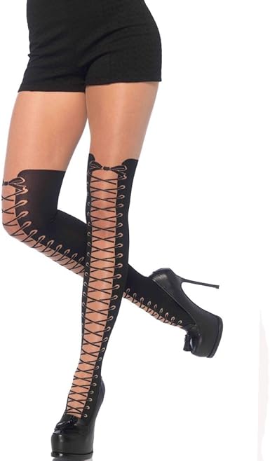 nude thigh high boot