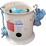 ICE EATER P1000/100-1 Horse Power 115V 100 Feet Power Cord - No Assembly Required | Pond De icer | Dock Bubbler Deicer | Marina De–Icer | Pond Aerator | Hydrasearch