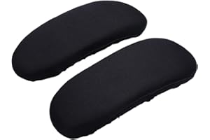 STOBOK 2 Pcs Removable Armchair Covers Office Chair Arm Covers Durable Elastic Sponge Armrest Chair Slipcovers for Office Home
