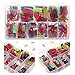 Baisidai 540 Pcs 27 Color French False Acrylic Gel Nail Art Tips Half with Box Salon Set