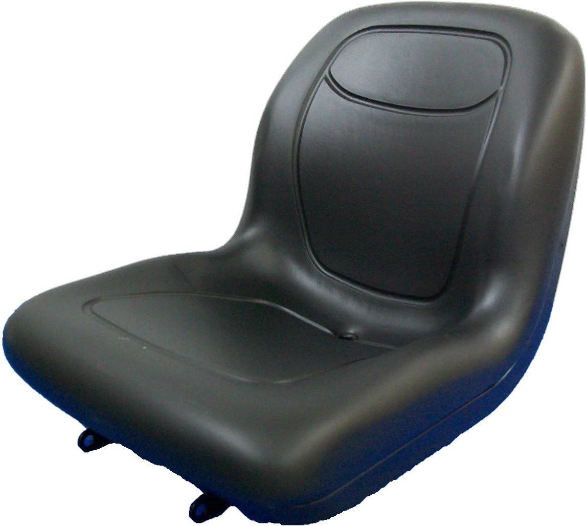 MILSCO Black Seat for John Deere Compact Tractors 670, 770
