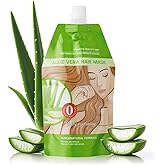 DR.EMMET Aloe Vera Moisturizing Hair Mask for Women, Deep Conditioning Gloss Hair Treatment for Repair Dry Damaged Hair, Hydrating Hair Mask for Frizzy Control