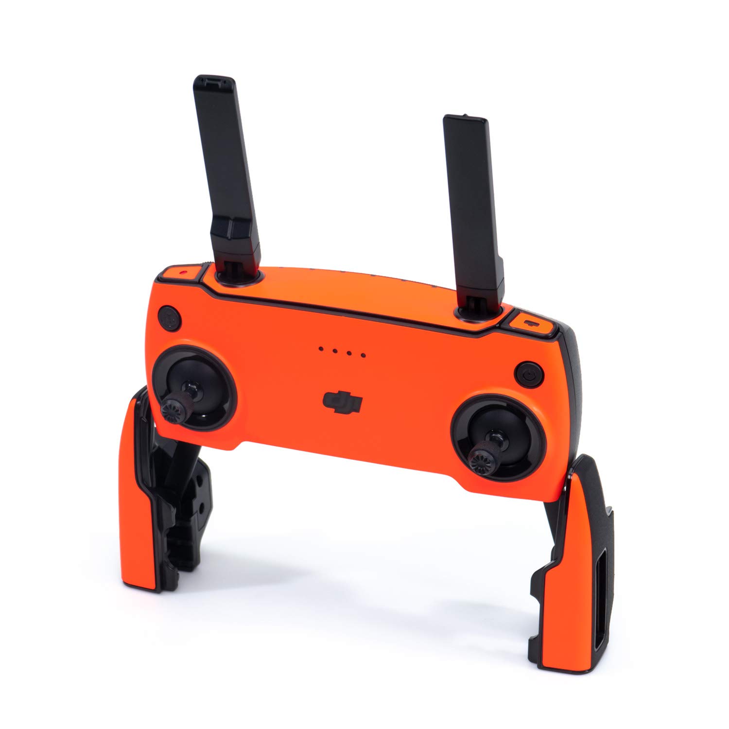 Wrapgrade Skin Sticker compatible with DJI Mavic Mini | Remote Controller (NEON ORANGE)