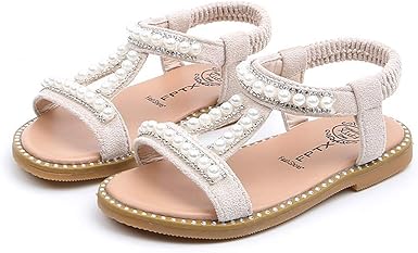 girls pearl sandals
