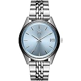 MVMT Rise Boyfriend Watches for Women - Premium Minimalist Vintage Watch - Analog - 5 ATM/50 Meters Water Resistance - 36mm
