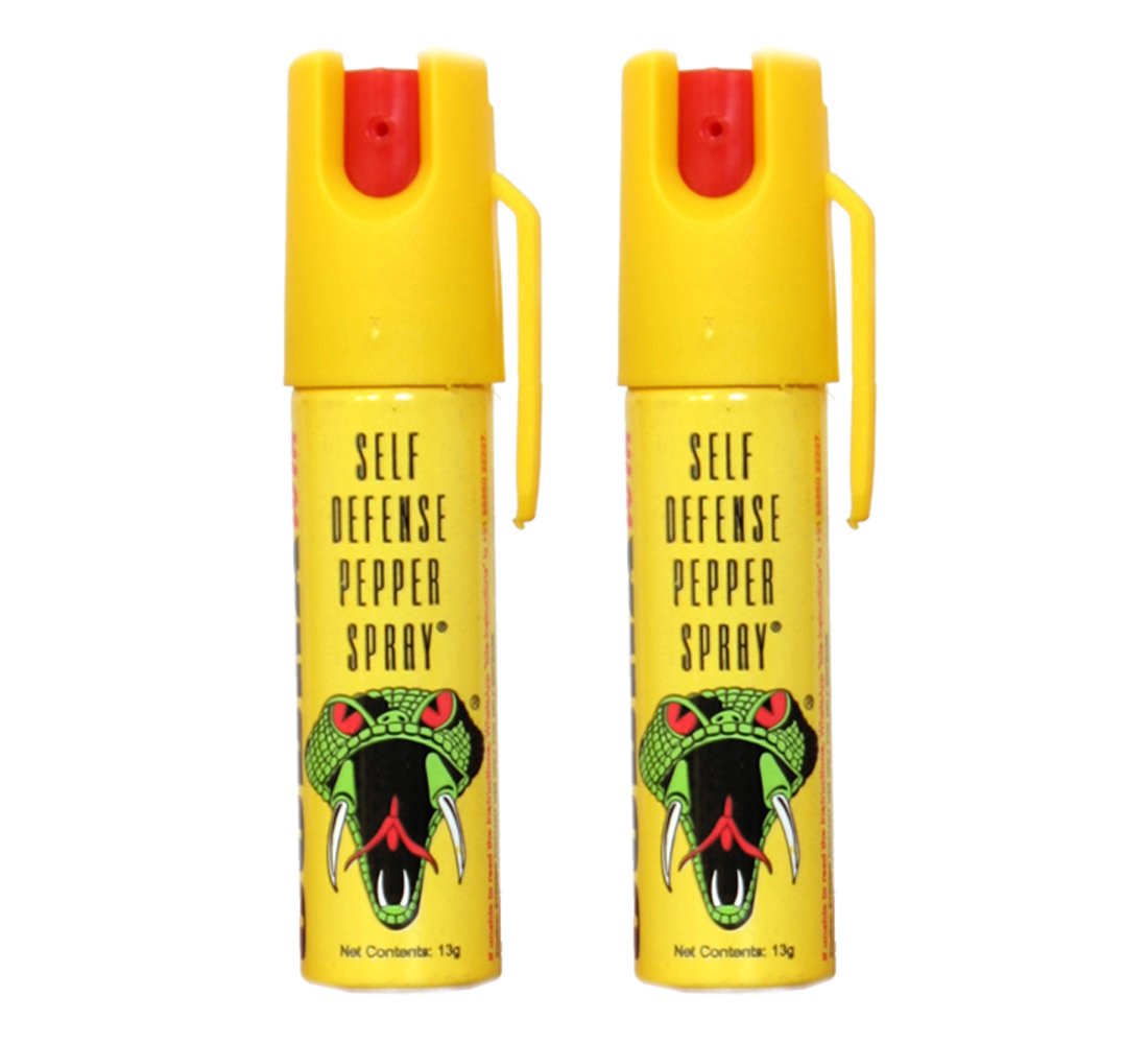 Buy COBRA Self Defense Pepper Spray (13 g) Pack of 2 Online at Low