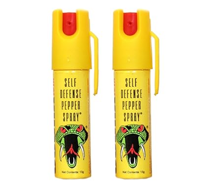 Cobra Self Defense Pepper Spray, 13g  Pack of 2