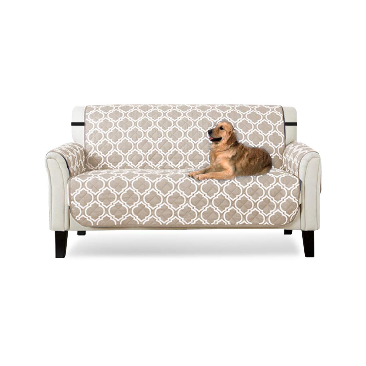 PETCUTE Quilted Sofa cover 2 Seater sofa slipcover waterproof couch cover slipcover Furniture Protector