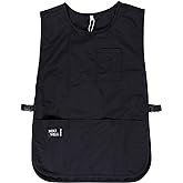 MIKI WELL Waterproof Unisex Cobbler Apron with 4 Pockets Vest Style Ultralight Chef Waiter Work Overalls