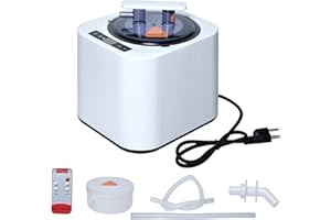 Wadoy Sauna Steamer Pot 2L for Home SPA, Steam Generator for Sauna Fumigation Steam Machine with Remote Control, Timer Display, 110V