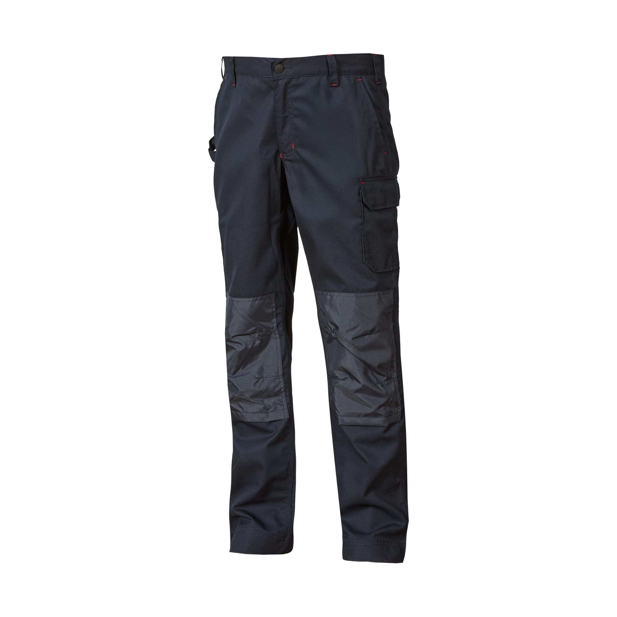 U-Power Men's Work Trouser, Elastic Waist Cargo Pant, with Knee Pad Pockets, Multi_Pocket, Comfortable Fabric, Heavy Duty Durable Outer Wear (Deep Blue 46)