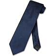 Vesuvio Napoli Men's Neck Tie – Pink Paisley Design, 100% Polyester Silk-Feel, 56" Length