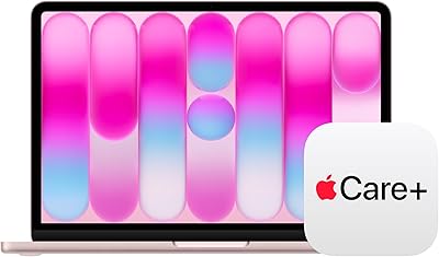 Apple 2026 MacBook Neo 13-inch Laptop with A18 Pro chip: Built for AI and Apple Intelligence, Liquid Retina Display, 8GB Unified Memory, 256GB SSD Storage; Blush with AppleCare+ (3 Years)