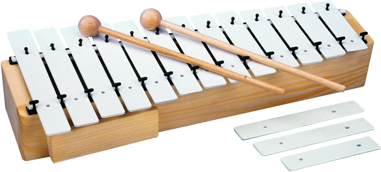 Goldon 11150 13 Plus 3 Sound Plates Alto Metallophone White Amazon