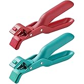 Hot Plate Gripper, New Hot Plate Grippers Tongs, Anti Scald Bowl Holder Clip, Bowl Dish Plate Grabber Clips Tongs Clamp Holder, For Air Fryer & Food Steamer & Oven & Microwave Oven (2 All)