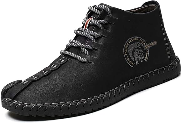 mens fur lined chukka boots