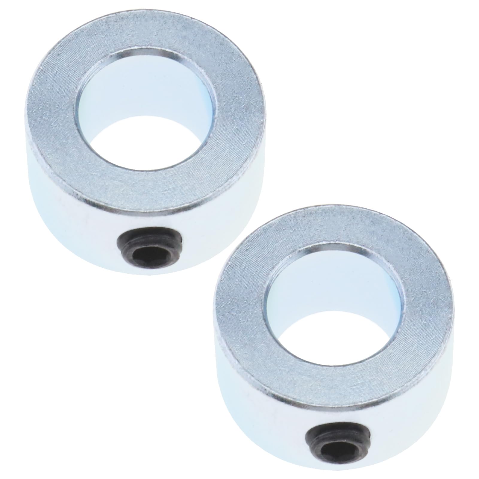 EMSea 2Pcs Gate Security Locking Collars Gate Security Hinge Pin with M6 Socket Head Cap Screws Door Accessories for Wooden Doors Steel Doors 20mm