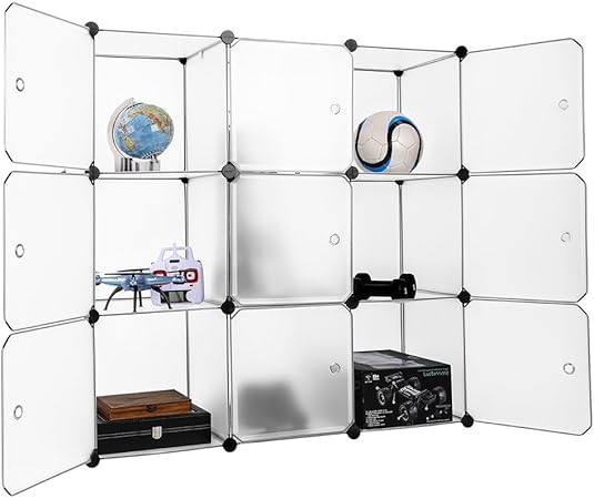 Finether - Armario Modular de 9 Cubos (para Ropa, Zapatos, Juguetes