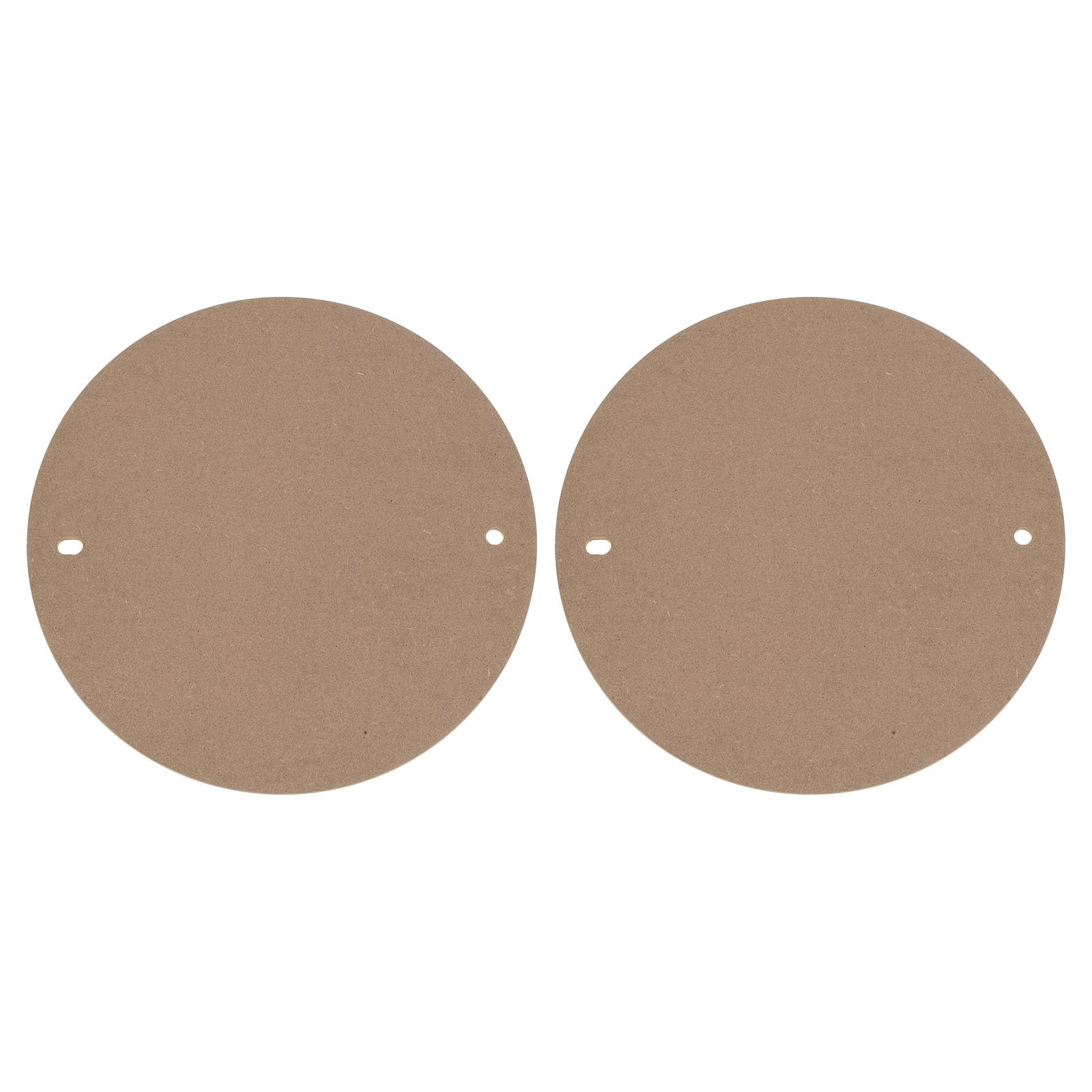 PATIKIL 2 Pack 12" Pottery Wheel Bat, 1/3" Thick Round Pottery Bat System, Pre Pin Holes 10" Apart for All Standard Pottery Wheels