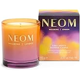 NEOM Cosy Nights Candle,1 Wick | Sandalwood, Frankincense & Nutmeg I 100% Naturally derived Wax I 100% Natural fragrances I Relaxing