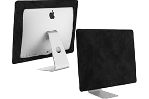Kuzy - Screen Cover for iMac 27-inch Dust Cover Display Protector (Models: A1862, A1419, A1312) - Black
