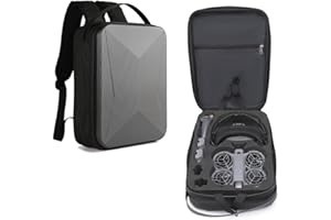 Backpack Case for DJI Neo 2, Portable Storage Shoulder Bag Hard Shell Protective Cover Travel Carrying Bag for Neo 2 Drone, G
