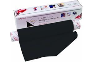 Dycem Non-Slip Material Roll, Black, 16" X 6.5 ft
