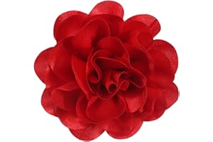 MERDIA Large Rose Flower Brooches and Pins for Women | Rose Flower Hair Clips for Women, Lapel Pins for Women | Brooch for Women Dresses | Hat Pins for Women, Flower Hair, Pin for Clothes