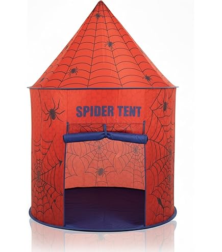 Spidey and Friends Pop Up Tent - Bundle with Marvel Play Tent Plus Stickers, More