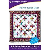 Cozy Quilt Designs Pointy Strip Star pattern