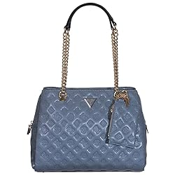 GUESS La Femme Girlfriend Shoulder Satchel, Slate