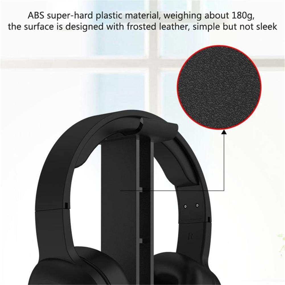 SHUOSUO Soporte Para Auriculares Blanco, Soporte Para Auriculares De Escritorio Con Base De Aluminio, Compatible Con AirPods Max, Beats, Bose, B&O, Sony, Sennheiser, Juegos, Etc