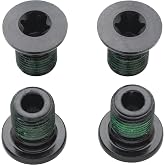 Shimano FC-M970 Inner Gear Fixing Bolt Set (Black, M8x10.1-mm) | R9100/9000