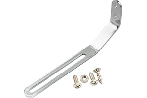 Musiclily Pro Universal Pickguard Bracket Support for Archtop Jazz Hollow Body Guitar, Chrome