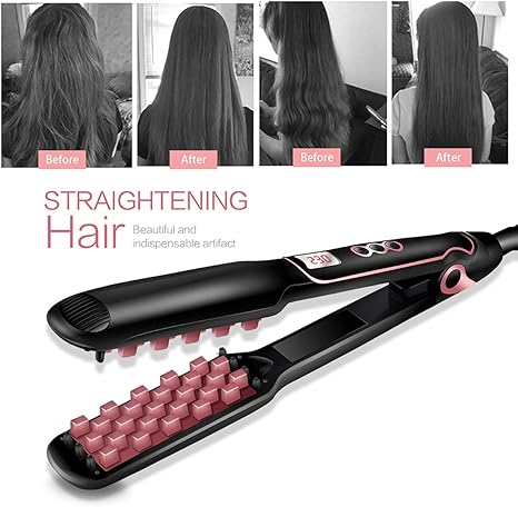 wet hair curling iron