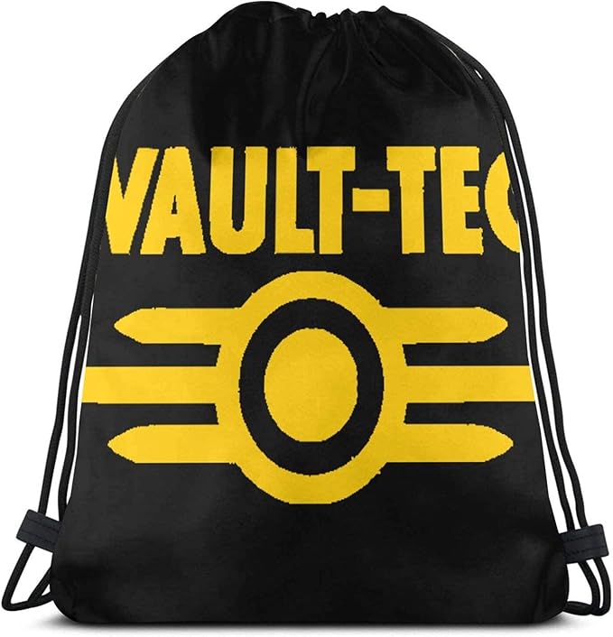 Drawstring Sport Bags VaultTec Unisex Sport Gym Travel Backpack