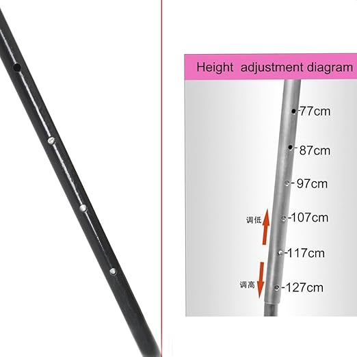 Height Adjustable Freestanding Ballet Barre Mobile Adjustable Height Ballet Barre Amazon De Sports Outdoors