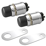 BFXM 2 PCS Push Button Starter Switch 12V