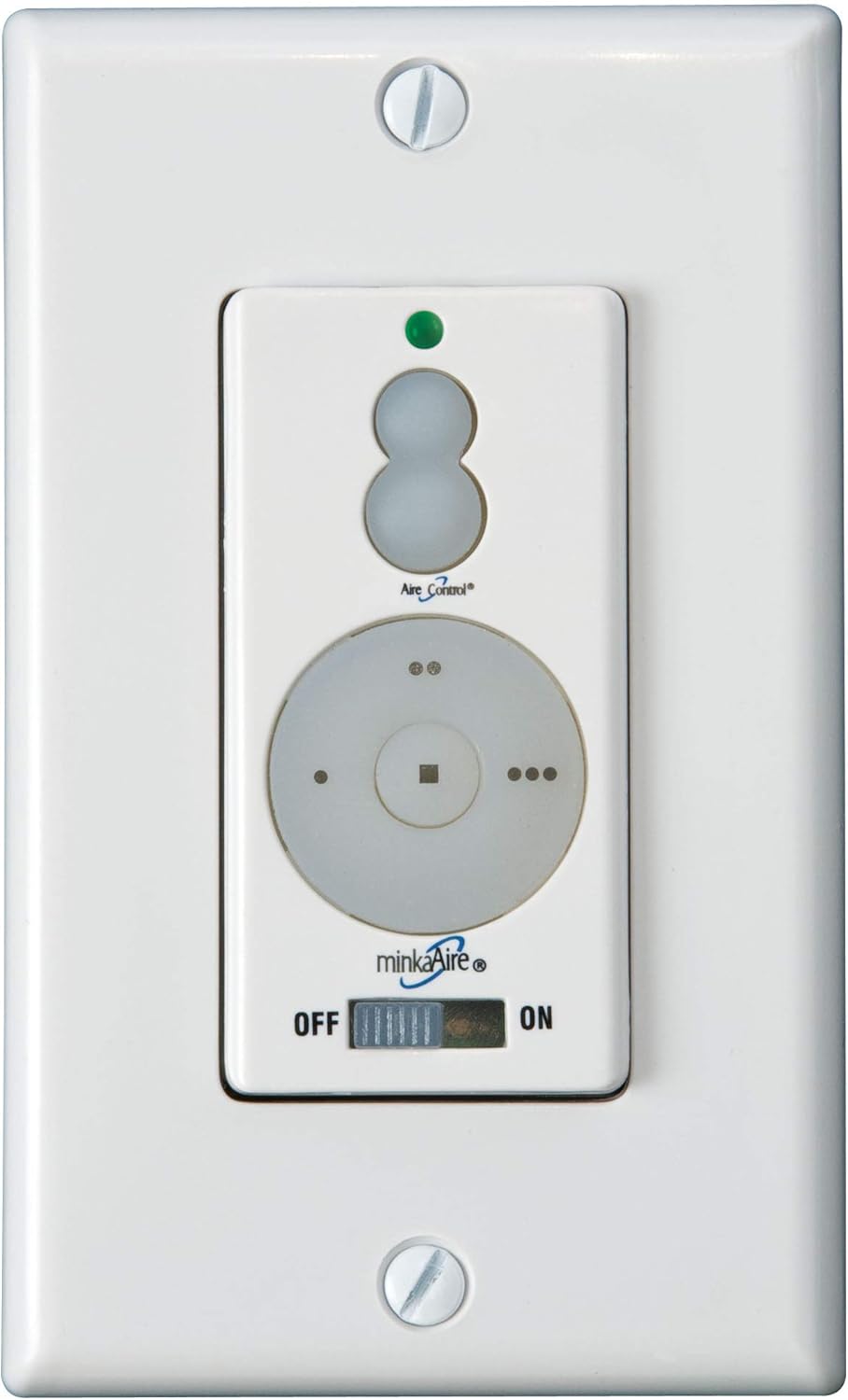 Minka Aire Ceiling Fan Wall Control WCS213, 3-Speed, Full Range Light Dimmer - Ceiling Fan Wall Controls - 