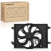 A-Premium Engine Radiator Cooling Fan Assembly | Compatible with Select Dodge &amp; Chrysler Models - Charger 2009-2020, Challenger 2009-2019, 300 2009-2019 - Replace# CF13063