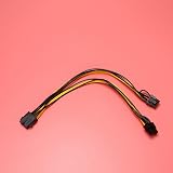 Bcowtte 24x 8 Pin to 6+2 Pin PCIe PCI-E Power Splitter Cable GPU Graphics Card view 2