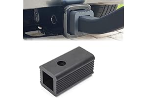 Wocch 2'' to 1.25'' Trailer Hitch Receiver Adapter, 2 inches to 1-1/4 inches Hitch Adapter Insert Sleeve Receiver Converter f