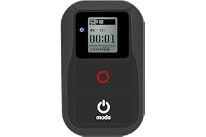 Suptig Remote Wifi Remote Compatible for Gopro Hero 8 Hero 7 Black Hero 6 Hero 5 Hero 4 Hero Session Hero 3 Hero 3+ Hero +LCD Max fusion Waterproof Wireless Remote Wifi Remote (Black)