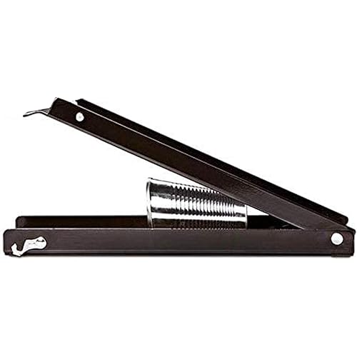 Siunwdiy 16 oz Blackfoot Crusher, Crusher Tank, Heavy Duty Industrial Hardware Hand Tool for Plastic Bottles,Black