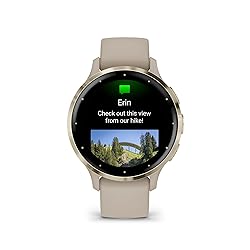 Garmin Venu 3S Soft Gold Stainless Steel Bezel