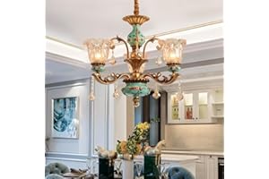 European Luxury Living Room Chandelier American Retro Restaurant Bedroom Villa Hotel Cafe Duplex Building Clothing Store Beau